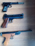 Set českých vzduchových pistolí LOV 1,LOV 2,ZVP