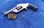 Historický revolver Smith Wesson cal.38CF SA 1872