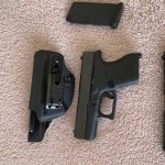 Glock 43 9mm 2 zasobniky pouzdro kufr