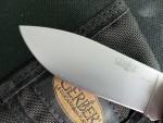 Nůž čepel ATS-34, špičková ocel, čepel 9,5 cm + pouzdro 