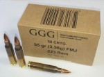 Prodam strelivo GGG 223 REM - FMJ 55grn 