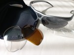Střelecké brýle - výměnné zorníky (čiré, žluté, tmavé)