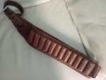 Nábojový pás kožený na brokové náboje