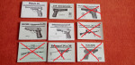 Návod Walther P38, Mauser P08 ,CZ27, PPk PP kniha manuály
