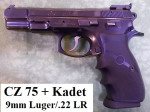 Prodám CZ 75 9mm Luger+Kadet 22 LR +příslušenství