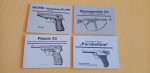 Návod na čtvěřici WH waffen SS zbraní v češtině z 90.let cen
