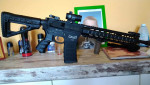 CAA M4 Carbine, FF RAS-L, 14,5 Inch, Black, King Arm