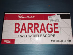 Puškohled Firefield Barrage 1.5-5x32 Riflescope
