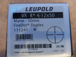 Leupold  4-12x50 red dot
