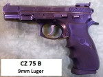 Prodám pistoli CZ 75 B v ráži 9mm Luger+náhr. hlaveň        