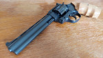 Flobert revolver ALFA 661 cal. 6mm - černý, dřevo