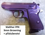 Prodám Walther PPK 380 Auto-stav nové zbraně