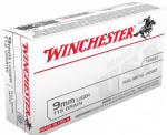 winchester 9mm luger 115gr FMJ