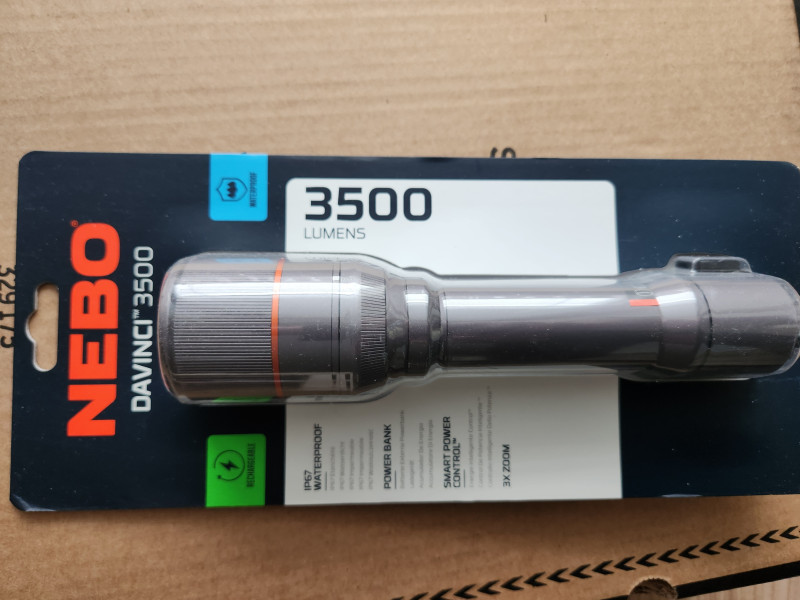 svítilna NEBO Davinci 3500 taktická