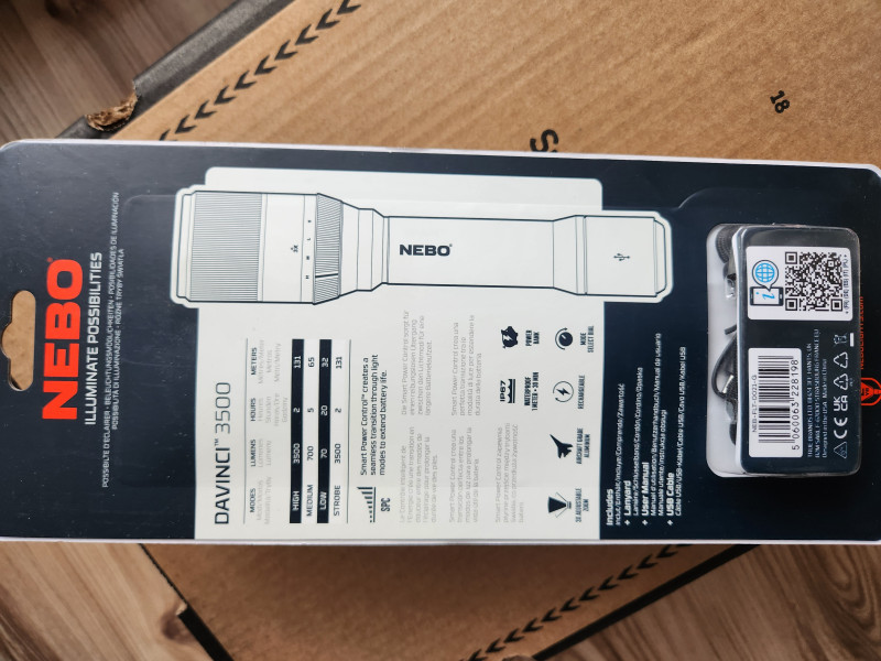svítilna NEBO Davinci 3500 taktická