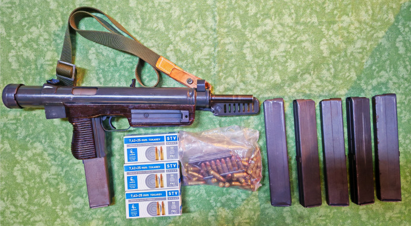 Puška samonabíjecí SA 24/26 SEMI-ZS-7,62x25