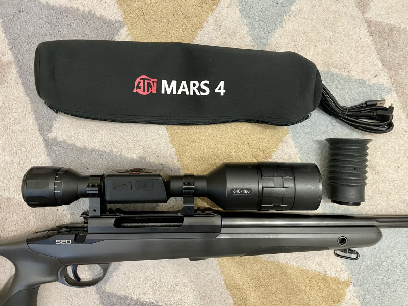 ATN Mars 4 640x480 + diaľkomer