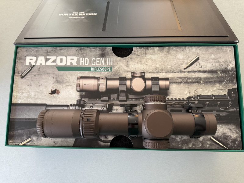 Puškohled Vortex Razor HD Gen III 1-10x24 EBR-9 MOA