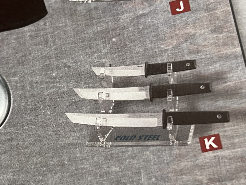 stojánek na nože (na katany, tanto), oreginál Cold Steel USA