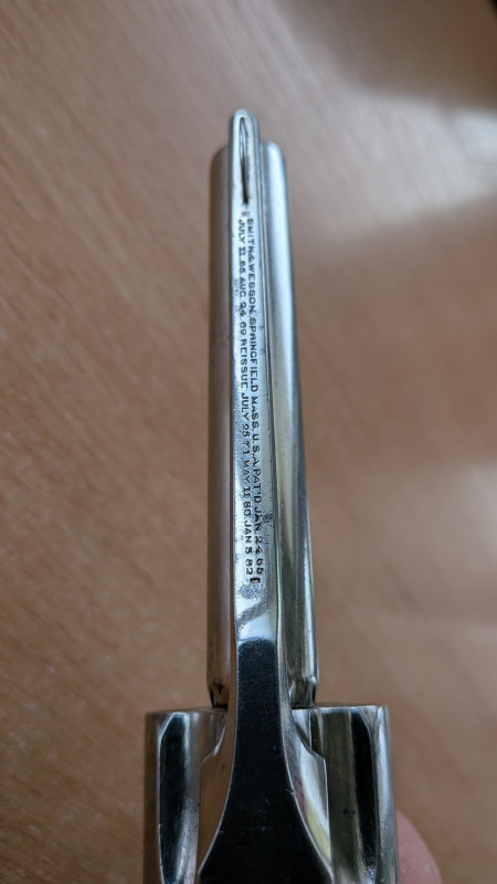 Historický revolver Smith & Wesson cal.38sw top break