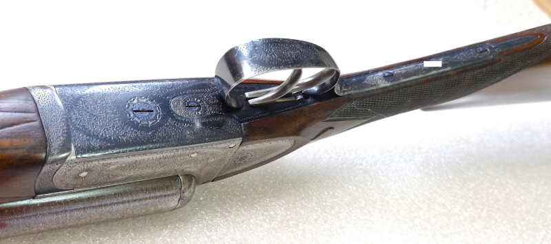 ANGLICKÁ BROK.HAMMERLESS ARMSTRONG & Co.M1885.12/65+NEJSTAV+