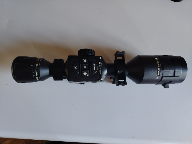 Atn X side 4k 3-14x v pěkném stavu 