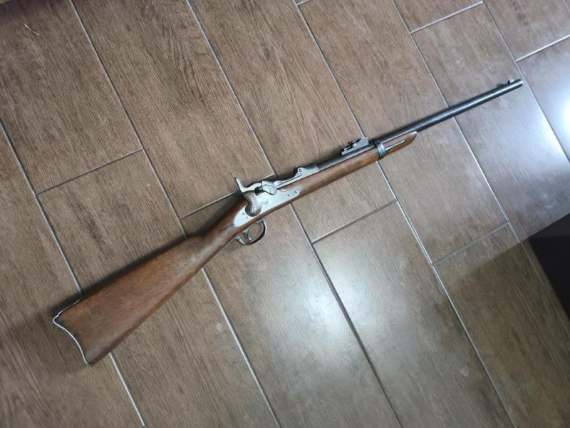 US sedlová karabina Springfield Trapdoor 45-70 TOP