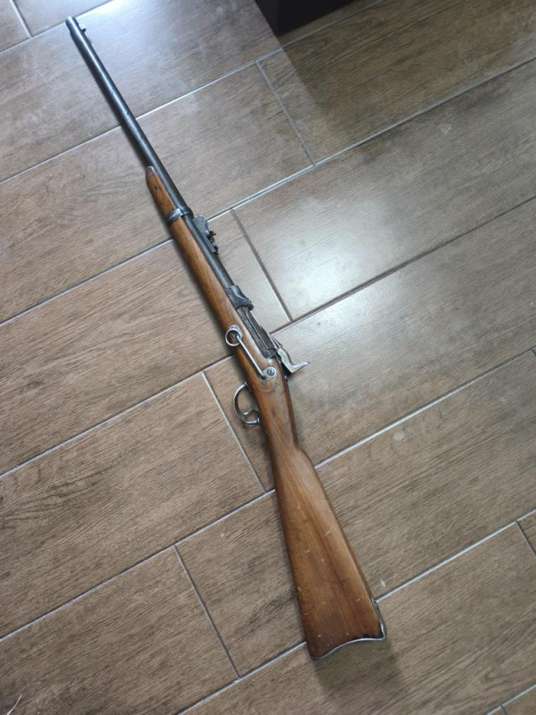 US sedlová karabina Springfield Trapdoor 45-70 TOP