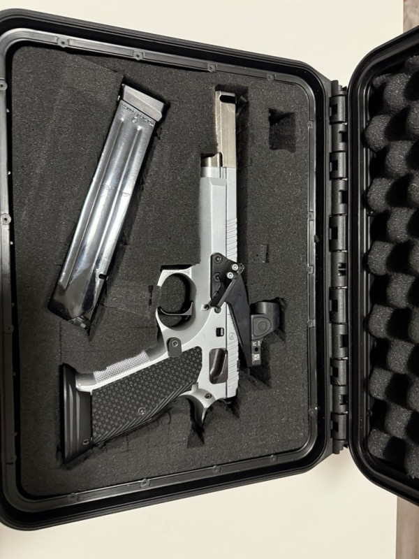 Pistole CZ Tactical Sport pro IPSC, divize OPEN