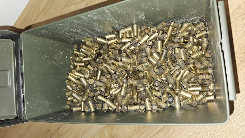S&B 9mm luger nábojnice 6kg + (schránka)