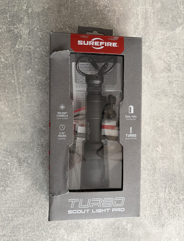 Svítilna Surefire M640DFT-BK-PRO TURBO Scout