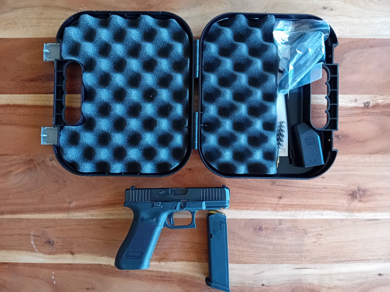 Pistole Glock 45, 9 mm Luger, Gen5, Černá