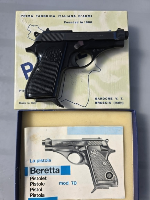 Beretta Model 70 7,65 BR