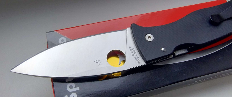 Spyderco Bodacious C263GP + deep carry clip