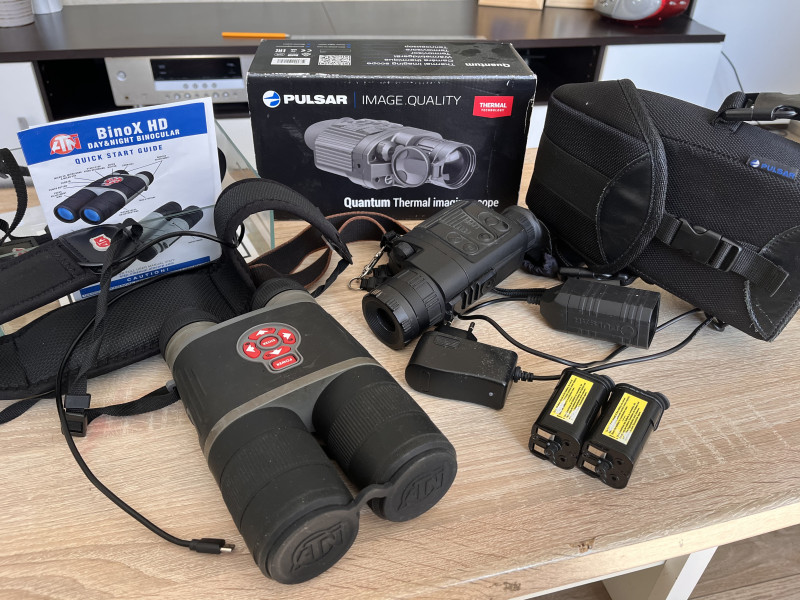 Pulsar Quantum Lite XQ30V + ATN Binox HD 4-14