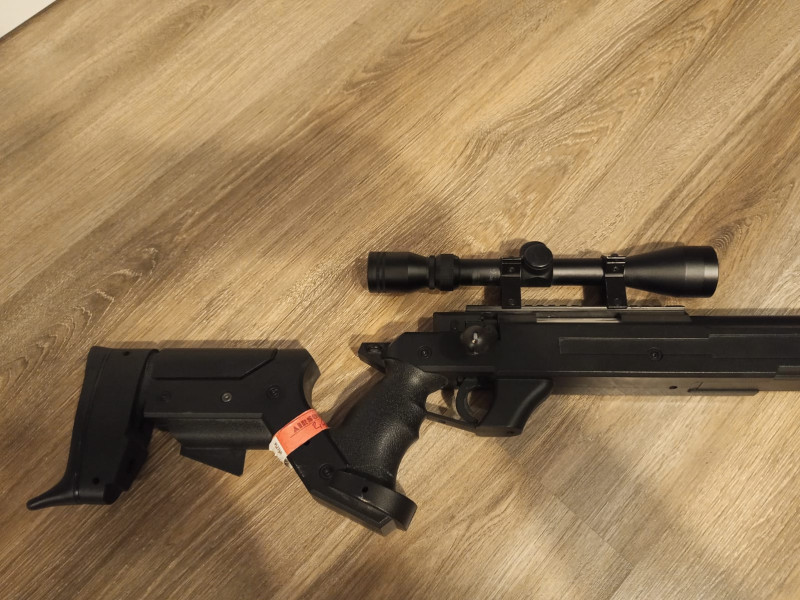 Airsoftová odstřelovací puška G22D - černá