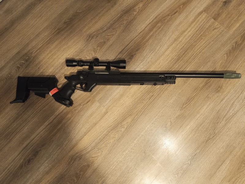 Airsoftová odstřelovací puška G22D - černá