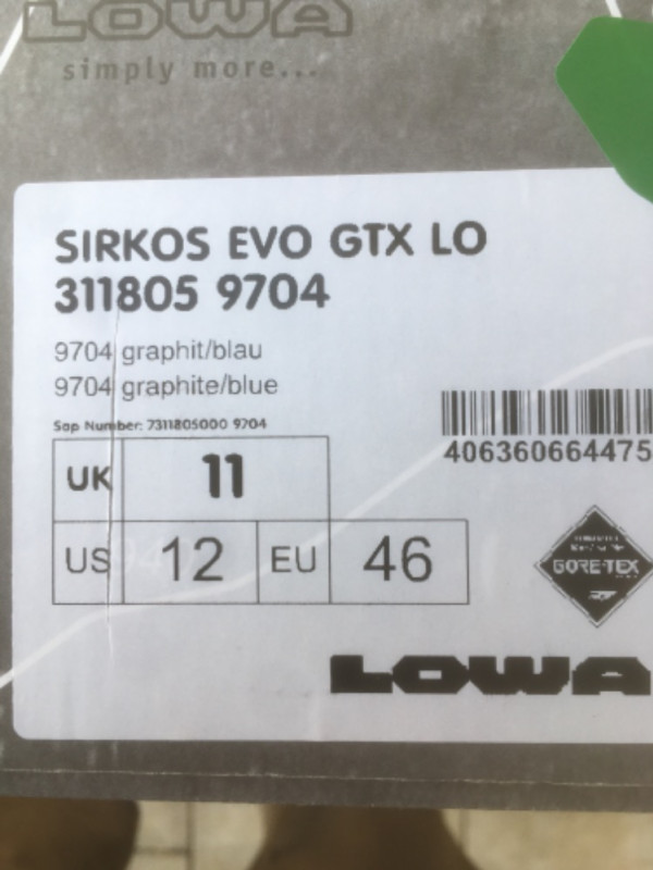 Boty Lowa GTX 
