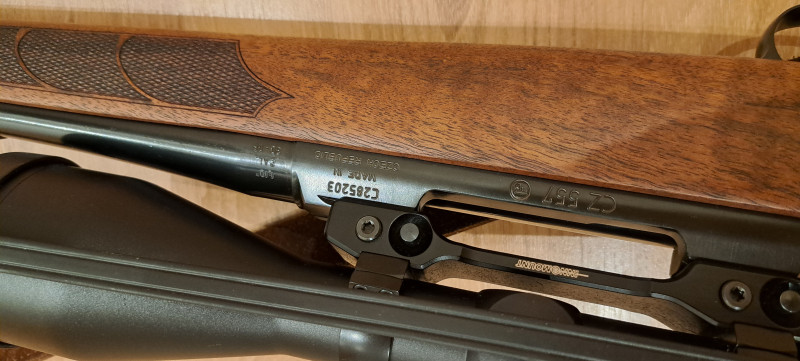 Kulovnice pro leváka CZ 550 30.06