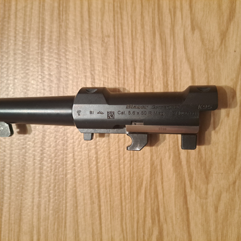 Hlaveň blaser K95 kulatá se závitem 15/1