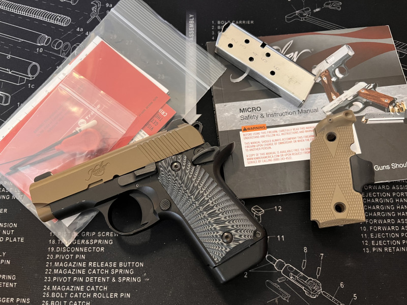 Kimber Micro .380 Desert Tan