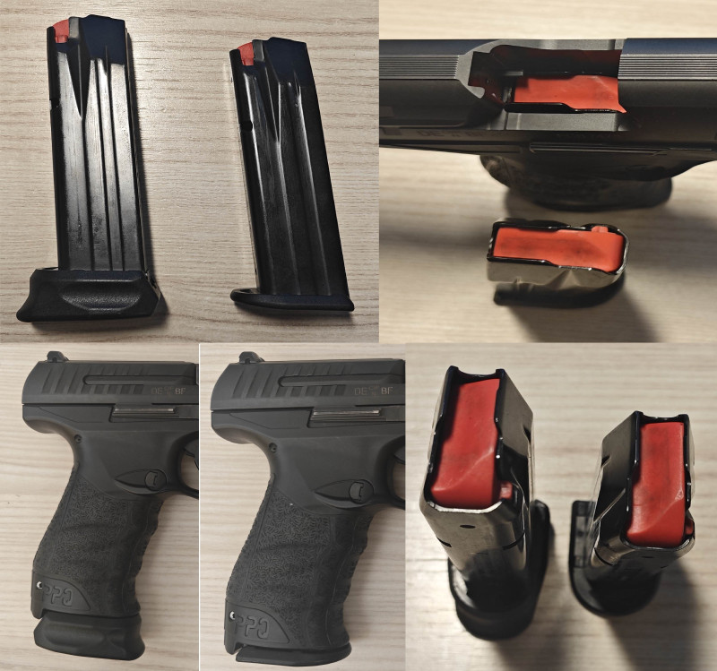 Walther PPQ M2 Navy SD prodloužená hlaveň a závit