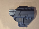 Vnější kydex pouzdro OWB Frogy, RH Holsters