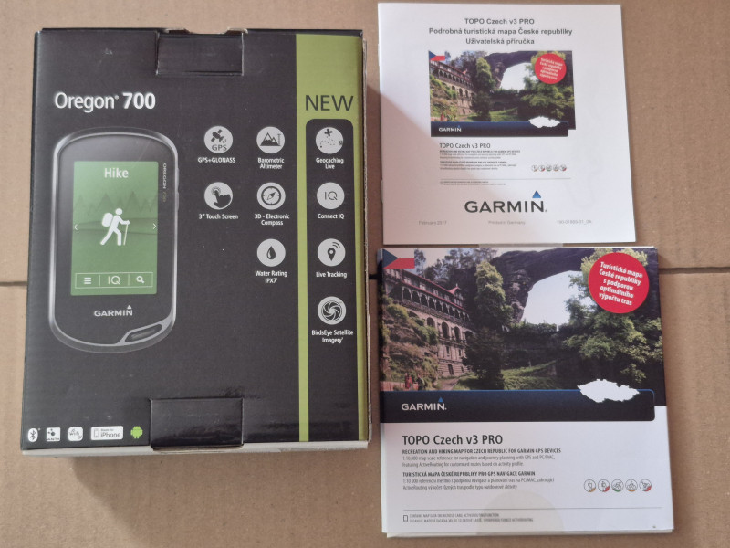 Garmin Oregon 700 PRO navigace