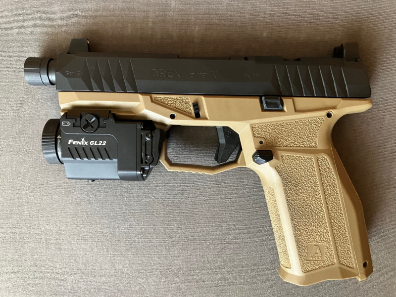 Arex Delta X Tactical gen2 s příslušenstvím