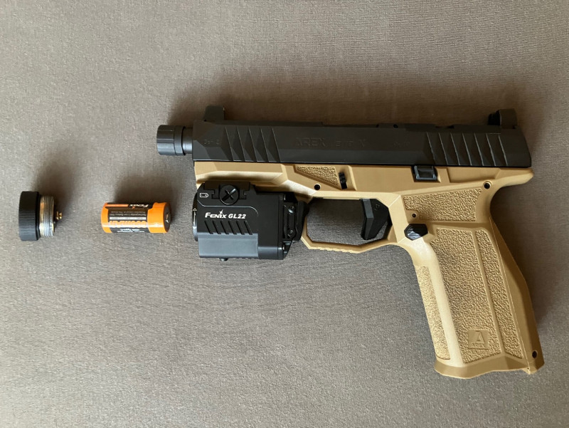 Arex Delta X Tactical gen2 s příslušenstvím
