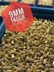 9MM FMJ střely B NINE 140 grainu