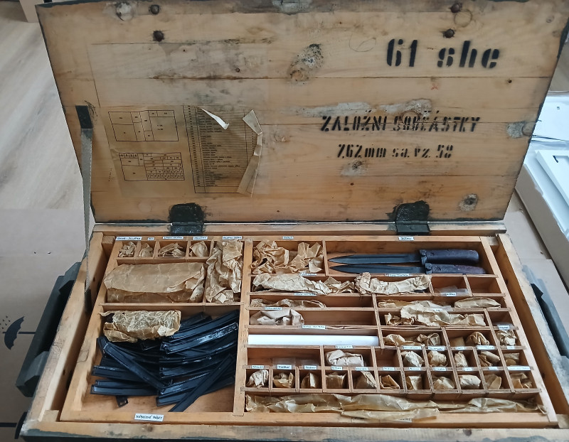 Souprava záložních součástek sa vz. 58