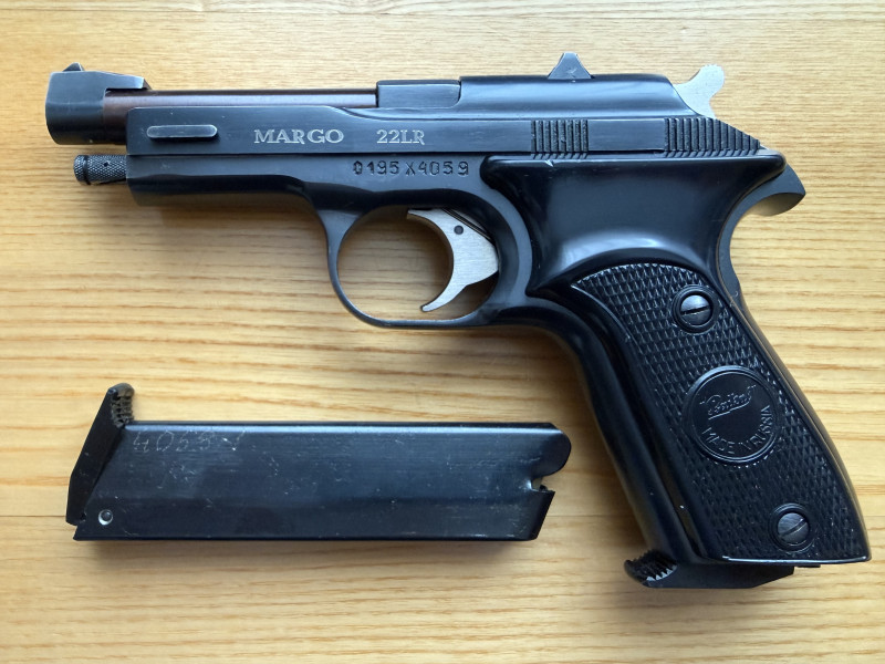 PRODÁMSamonabíjecí pistole MARGO .22 LR (Bajkal) 