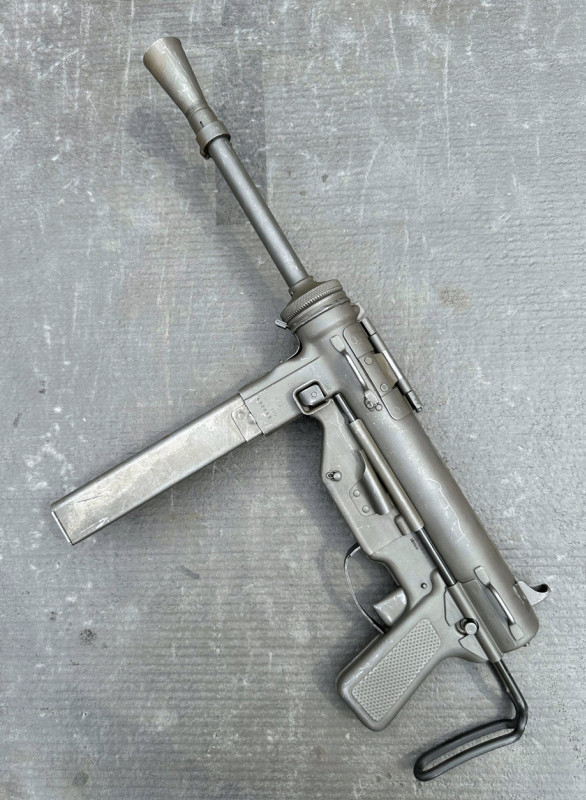 Expanzní americký samopal M3 Grease Gun